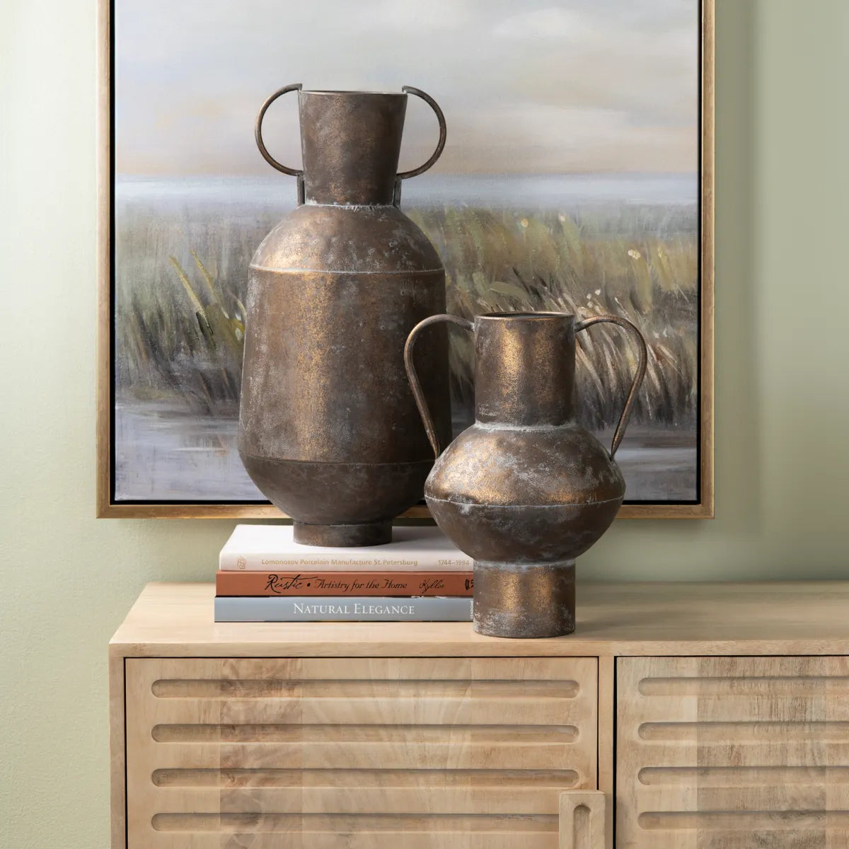 Crestview Collection Davenport Vases ~ Set Of 2 - Image 1