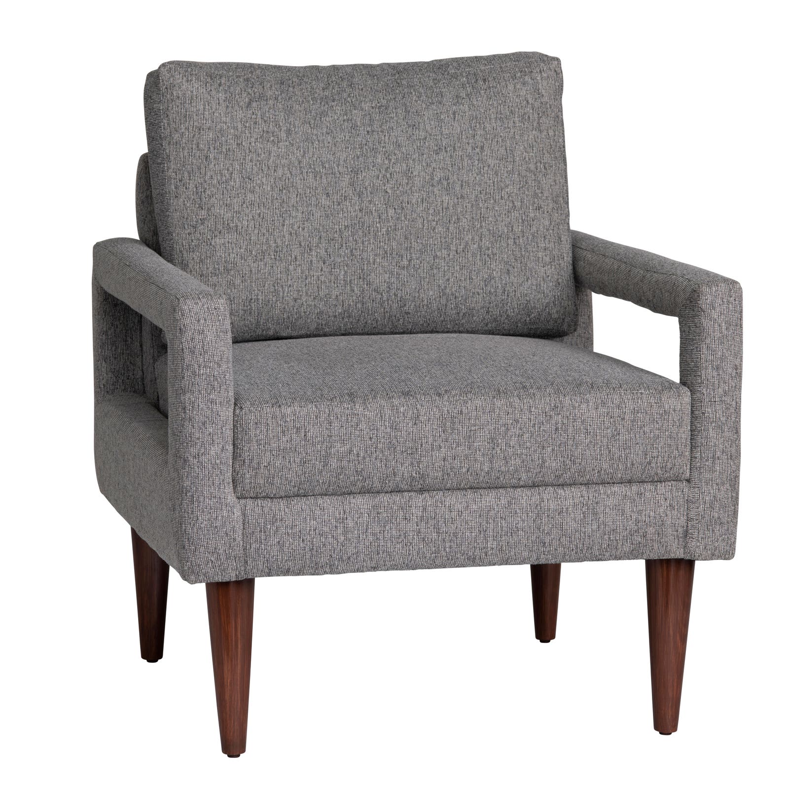 Crestview Collection Olaf Gray Accent Chair - Image 1