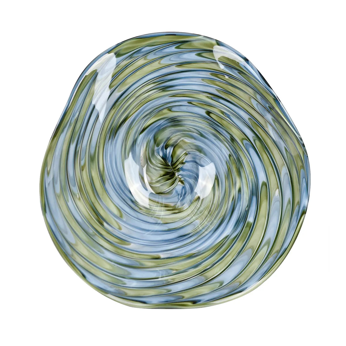Crestview Collection Small Thorson Glass Plate - Image 2