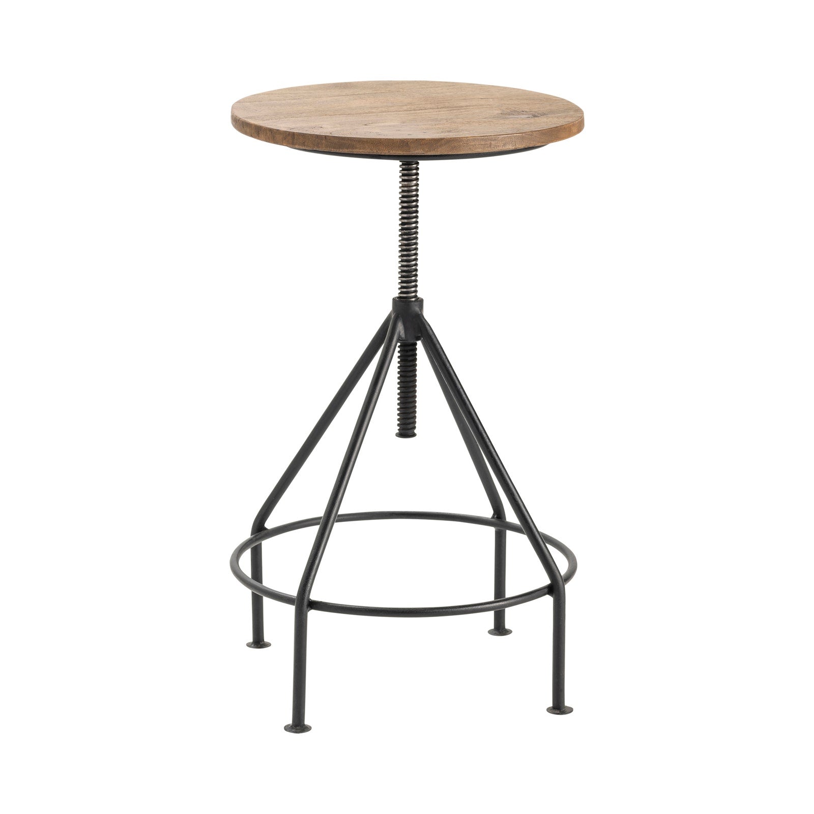 Crestview Collection Bengal Manor Mango Wood Counter Stool - Image 2