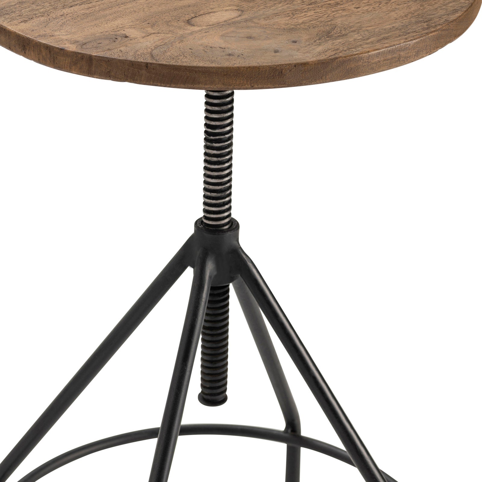 Crestview Collection Bengal Manor Mango Wood Counter Stool - Image 3