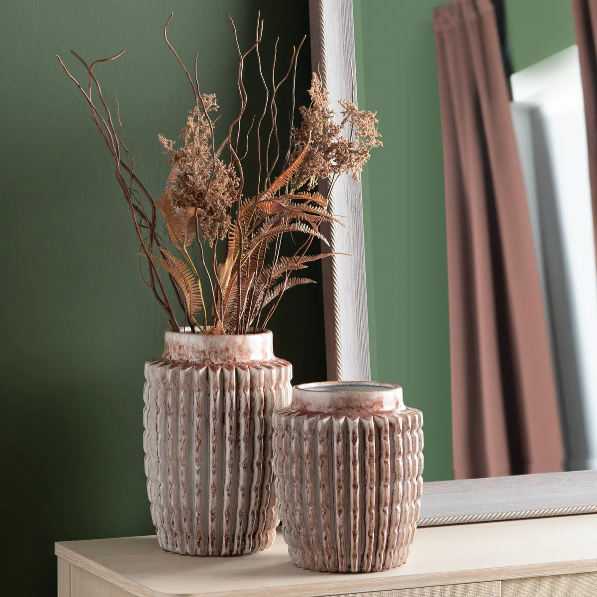 Crestview Collection Riveerdale Vases ~ Set Of 2 - Image 1