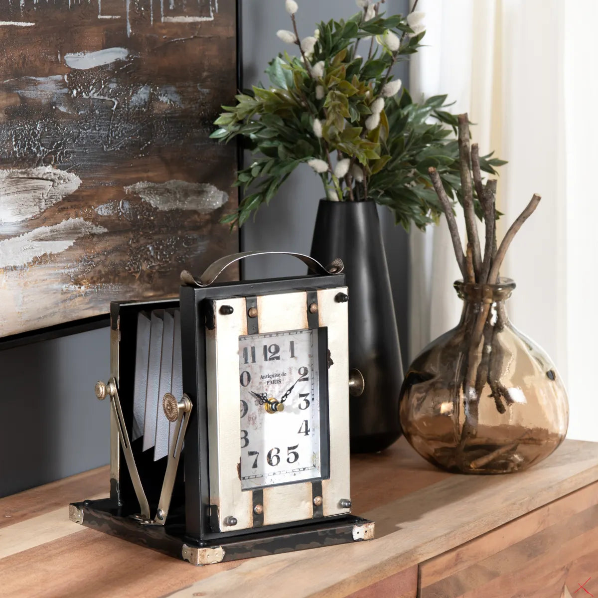 Crestview Collection Time Flash Clock - Image 1