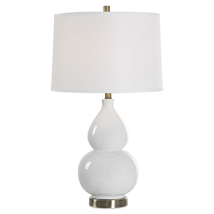 Casa Bella Living Pristine White Elegant Ceramic Table Lamp ~ LAST CHANCE SALE ~ LIMITED QUANTITY - Image 3