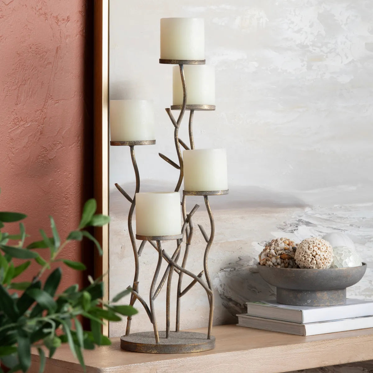 Crestview Collection Kelsey Candleholder - Image 1
