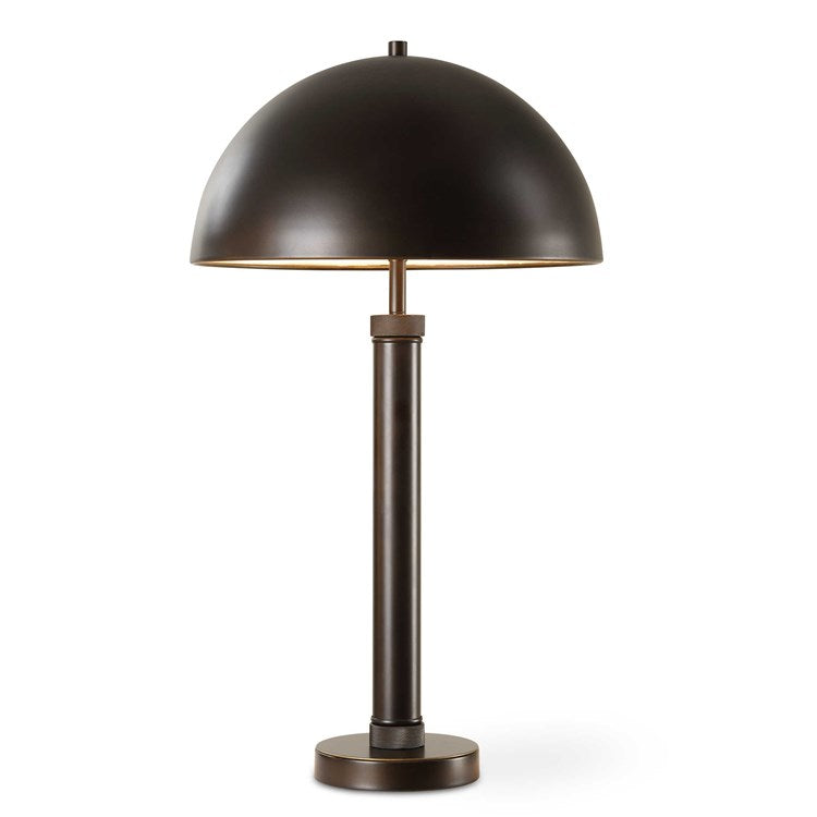 Casa Bella Living Dome Shaped All Metal Table Lamp - Image 3