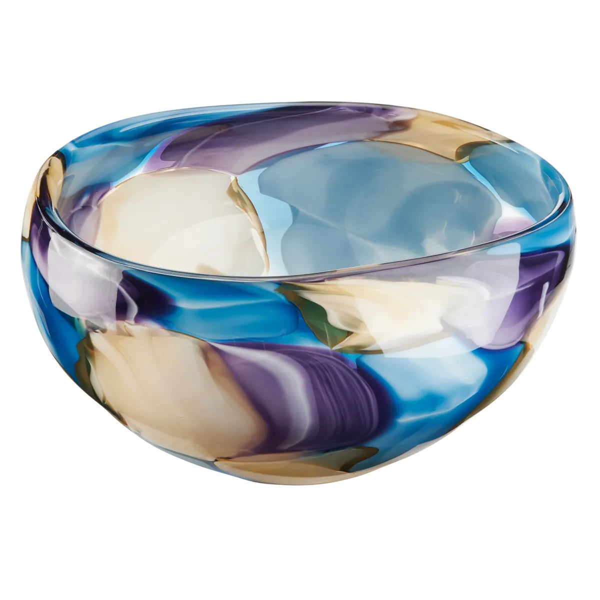 Crestview Collection Small Bellarose Glass Vase - Image 1