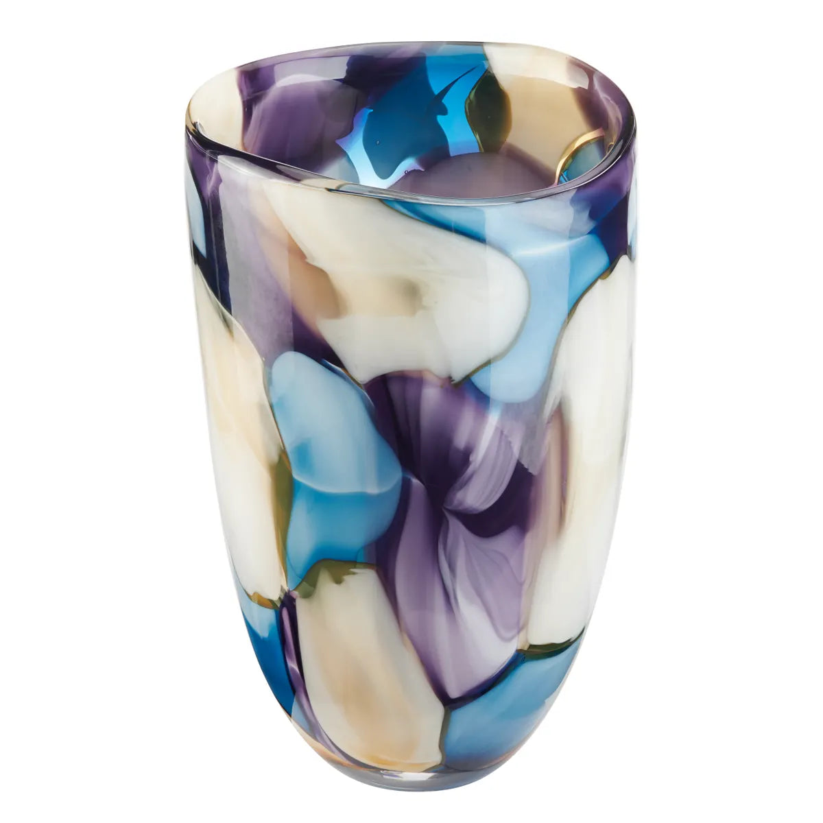 Crestview Collection Medium Bellarose Glass Vase - Image 1