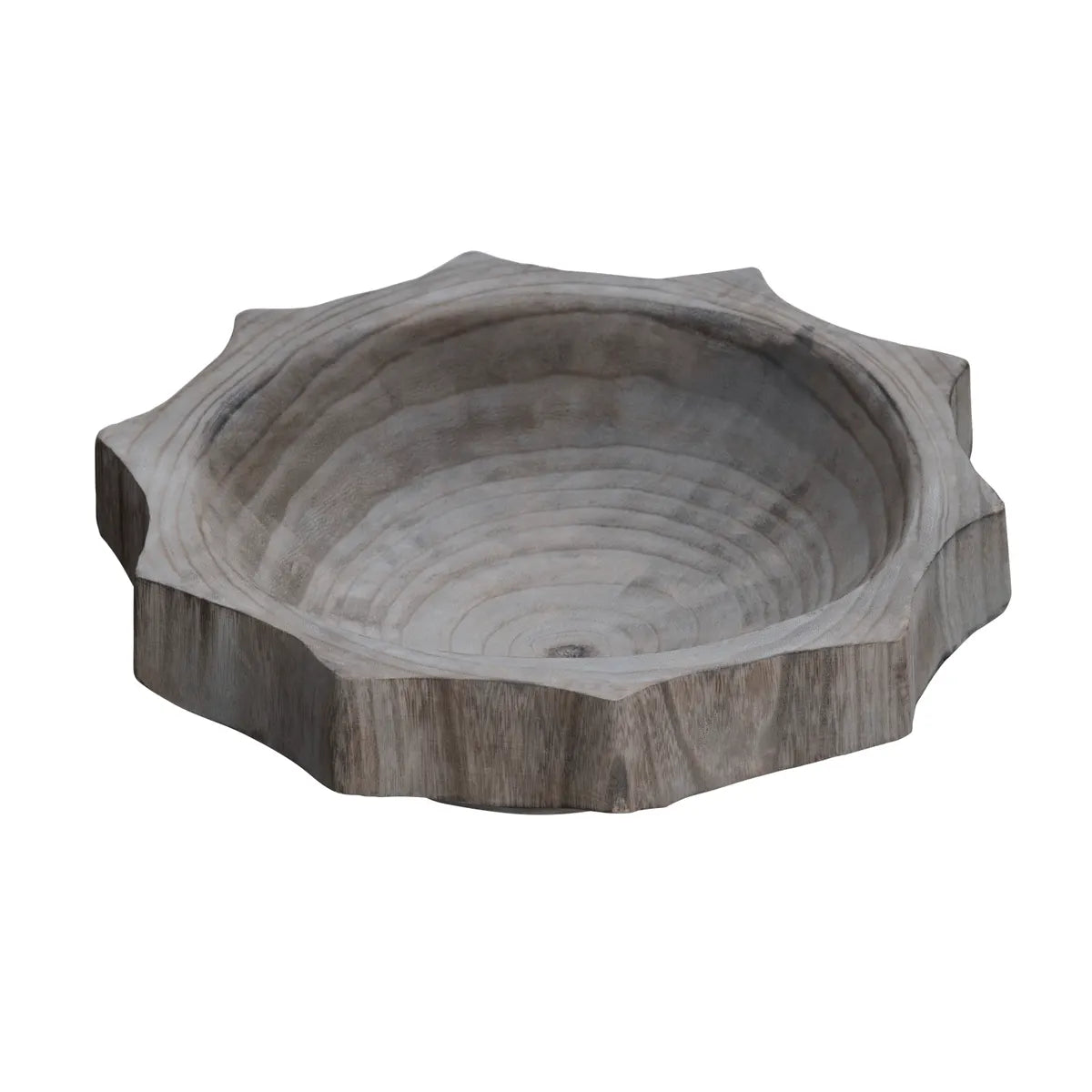 Crestview Collection Small Rigby Wooden Bowl - Image 1