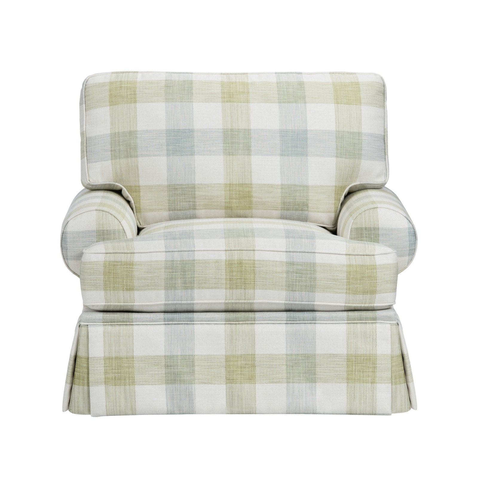 Crestview Collection Sanibel Plaid Pattern Chair - Image 2
