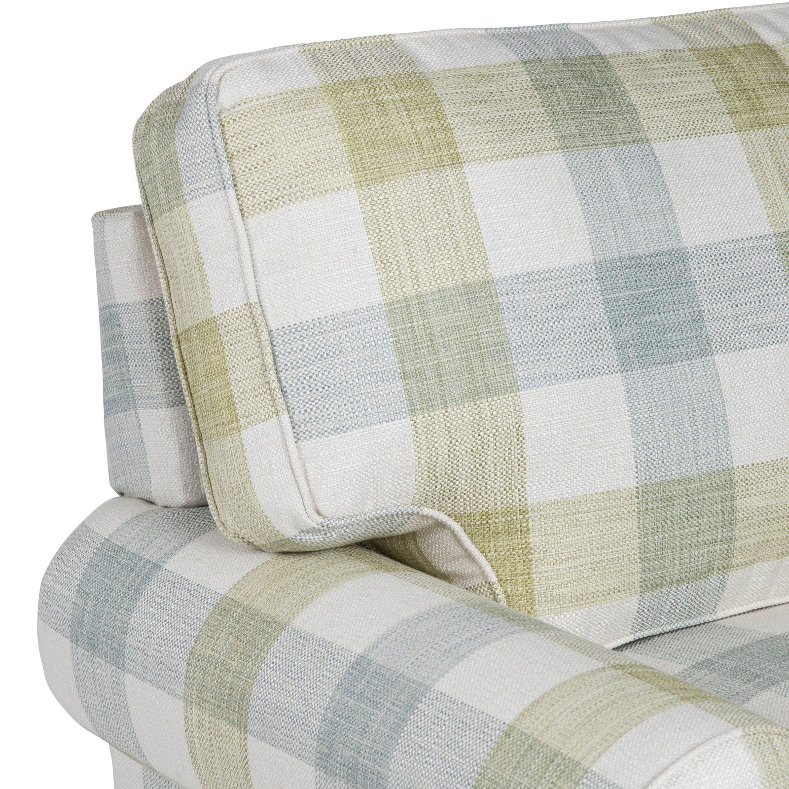 Crestview Collection Sanibel Plaid Pattern Chair - Image 3