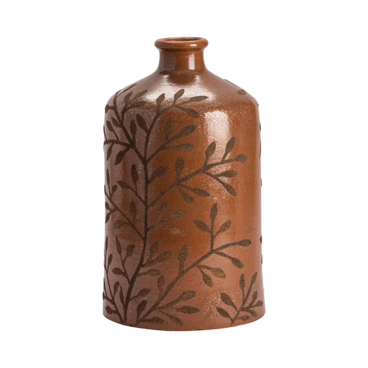 Crestview Collection Austin Large Hand Painted Bottle - Image 2