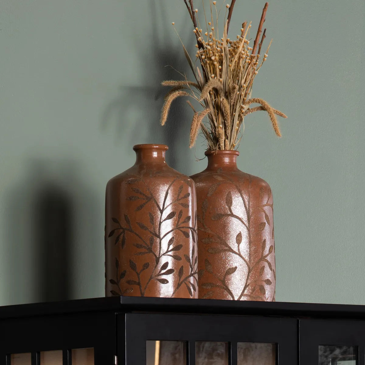 Crestview Collection Austin Large Hand Painted Bottle