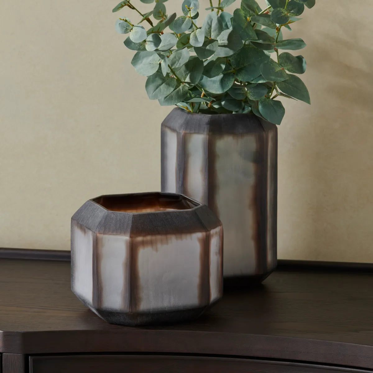 Crestview Collection Small Stefano Glass Vase - Image 1
