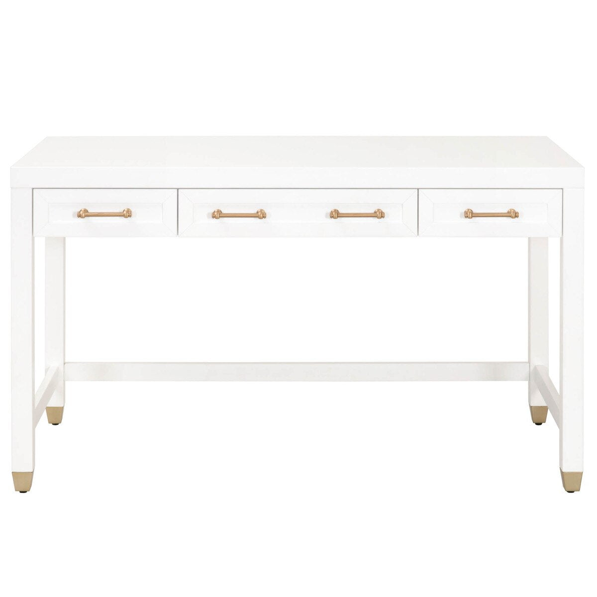 Essentials For Living Stella Desk ~ Matte White - Image 1