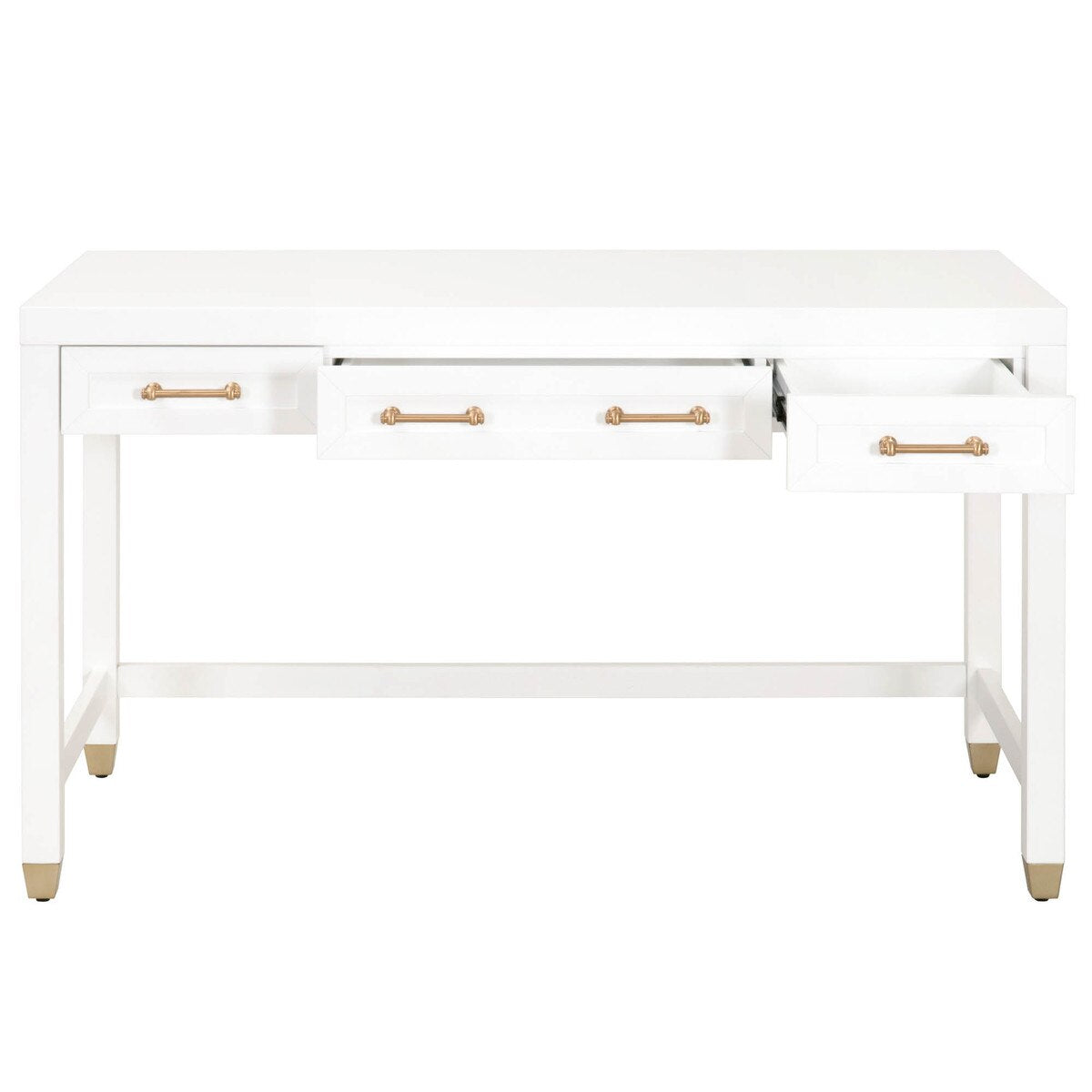 Essentials For Living Stella Desk ~ Matte White - Image 2