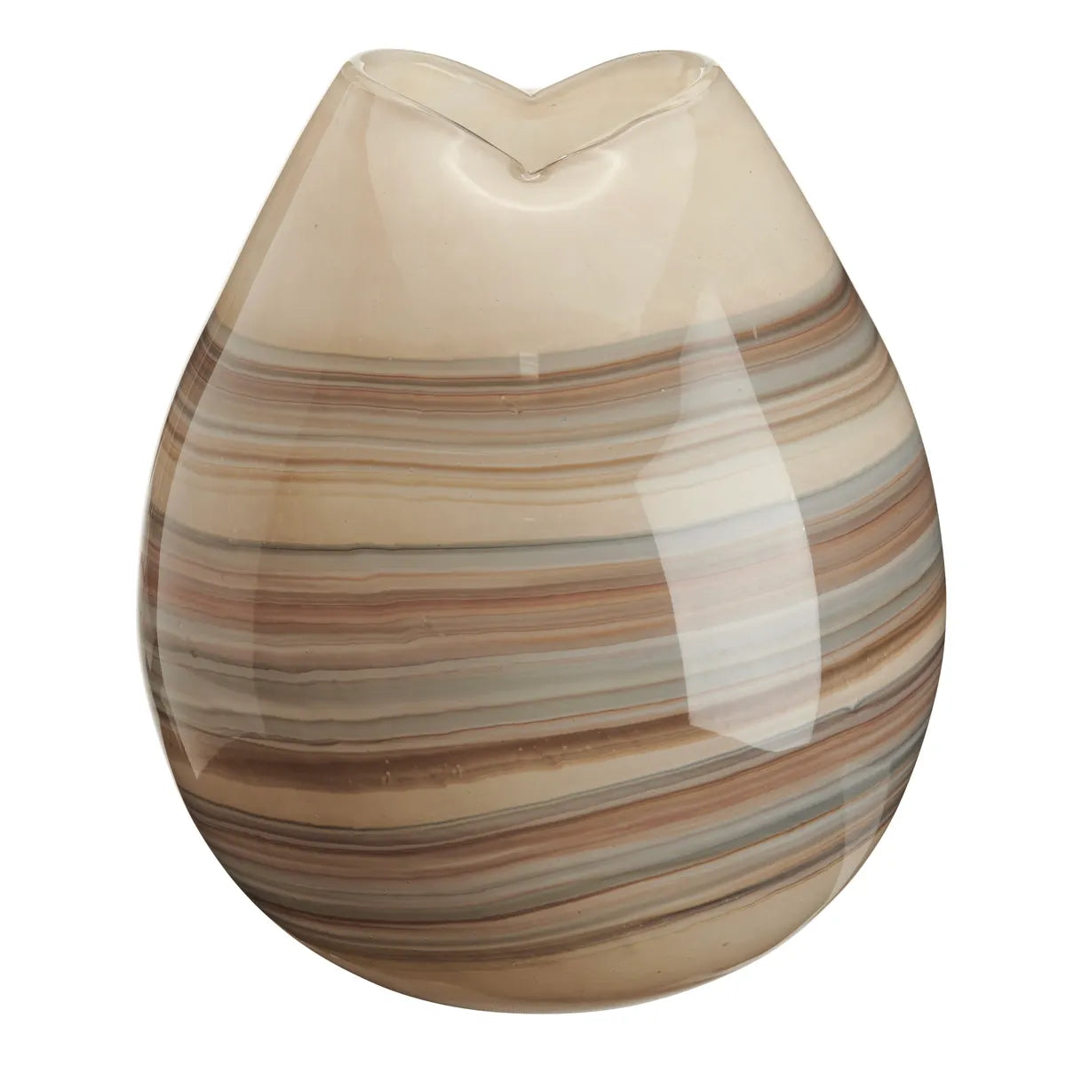 Crestview Collection Large Laurelton Glass Vase - Image 1