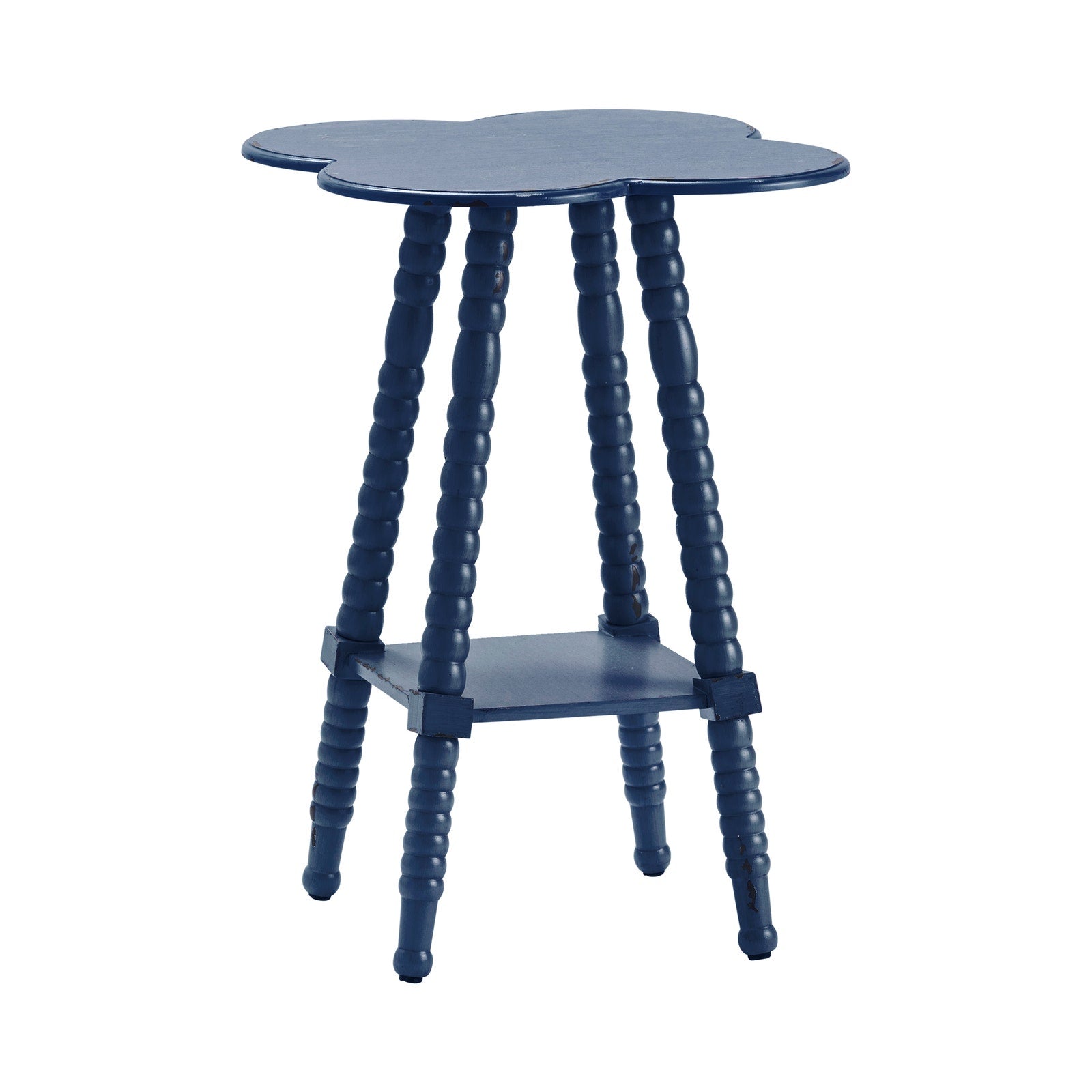 Crestview Collection Bar Harbor Blue Accent Table - Image 1