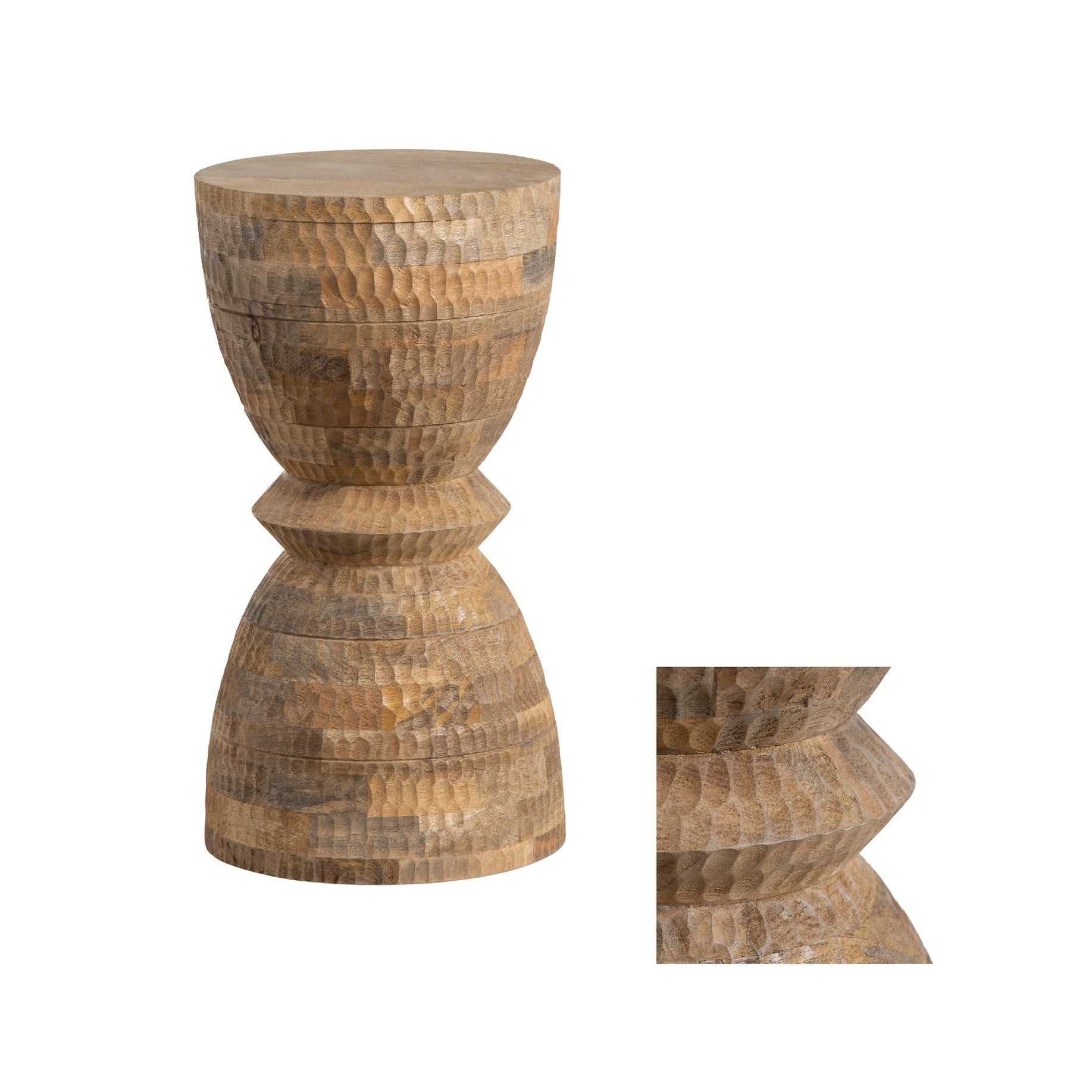 Crestview Collection Gibson Mango Wood Accent Table - Image 2