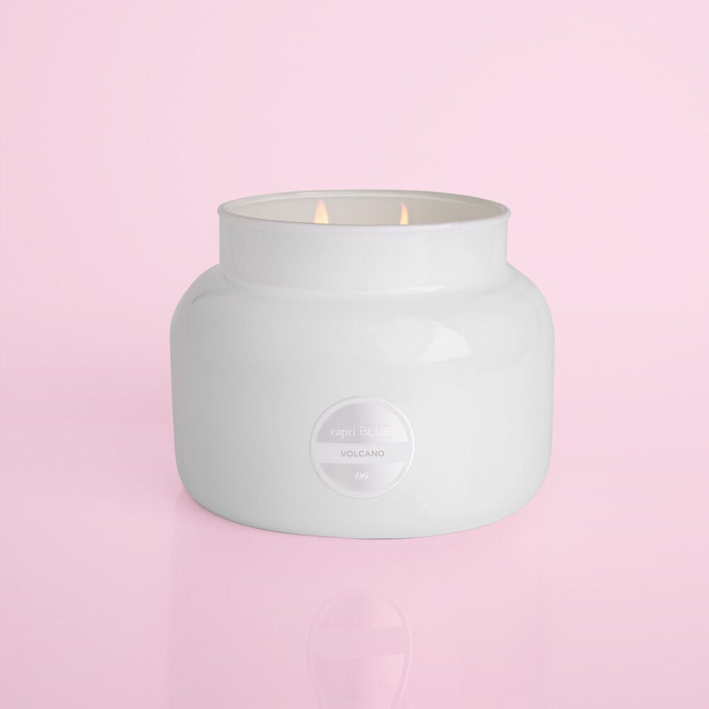 Capri Blue Volcano White Jumbo Jar Candle 48 oz. ~ IN-STORE PURCHASE ONLY - Image 2