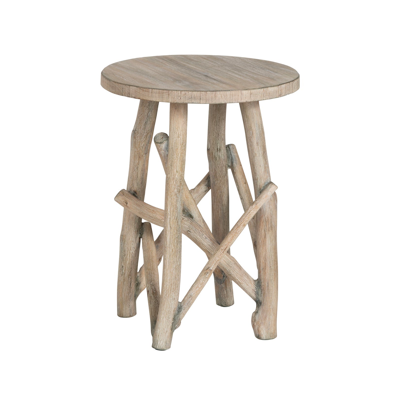 Crestview Collection Twigswell Wood Accent Table - Image 3