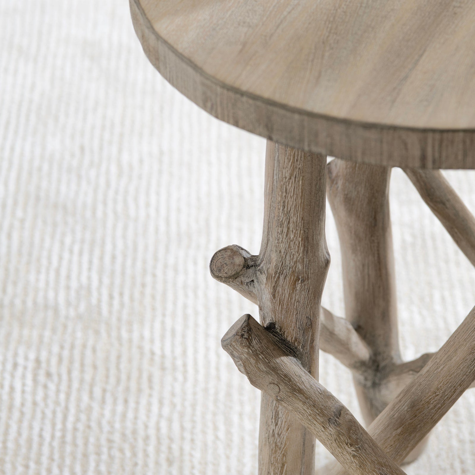 Crestview Collection Twigswell Wood Accent Table - Image 2
