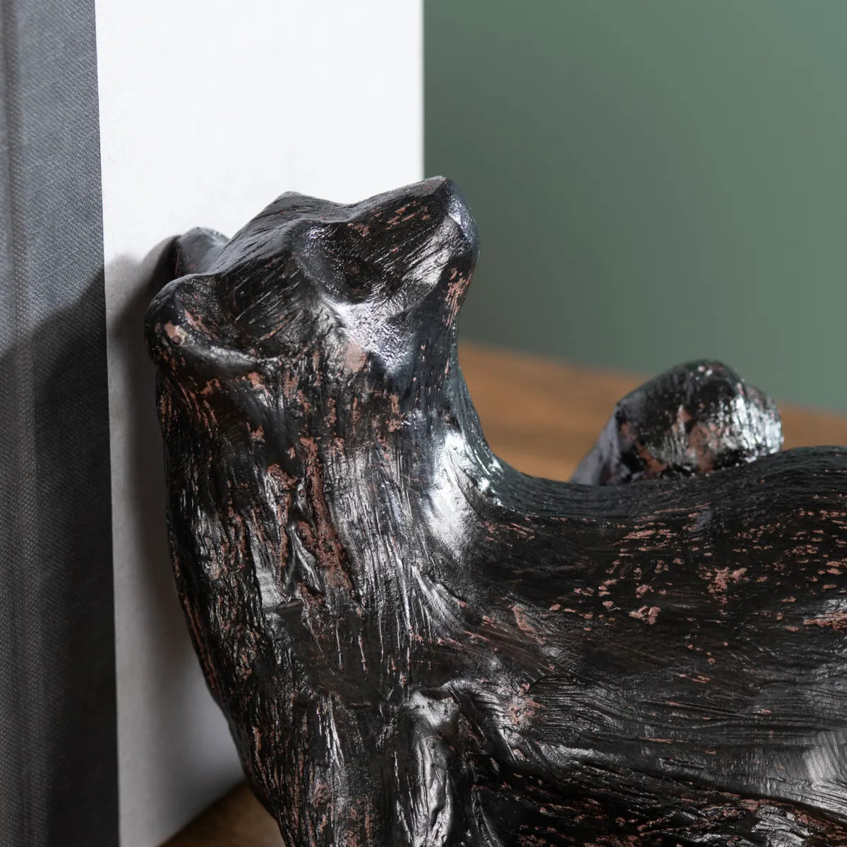 Crestview Collection Lazy Days Bear Statue - Image 3