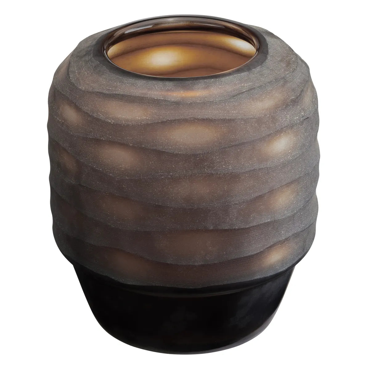 Crestview Collection Small Amberly Glass Vase - Image 1