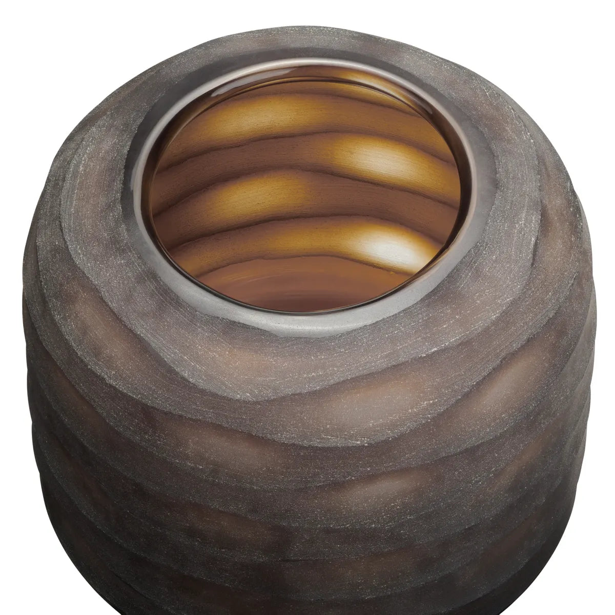 Crestview Collection Small Amberly Glass Vase - Image 2