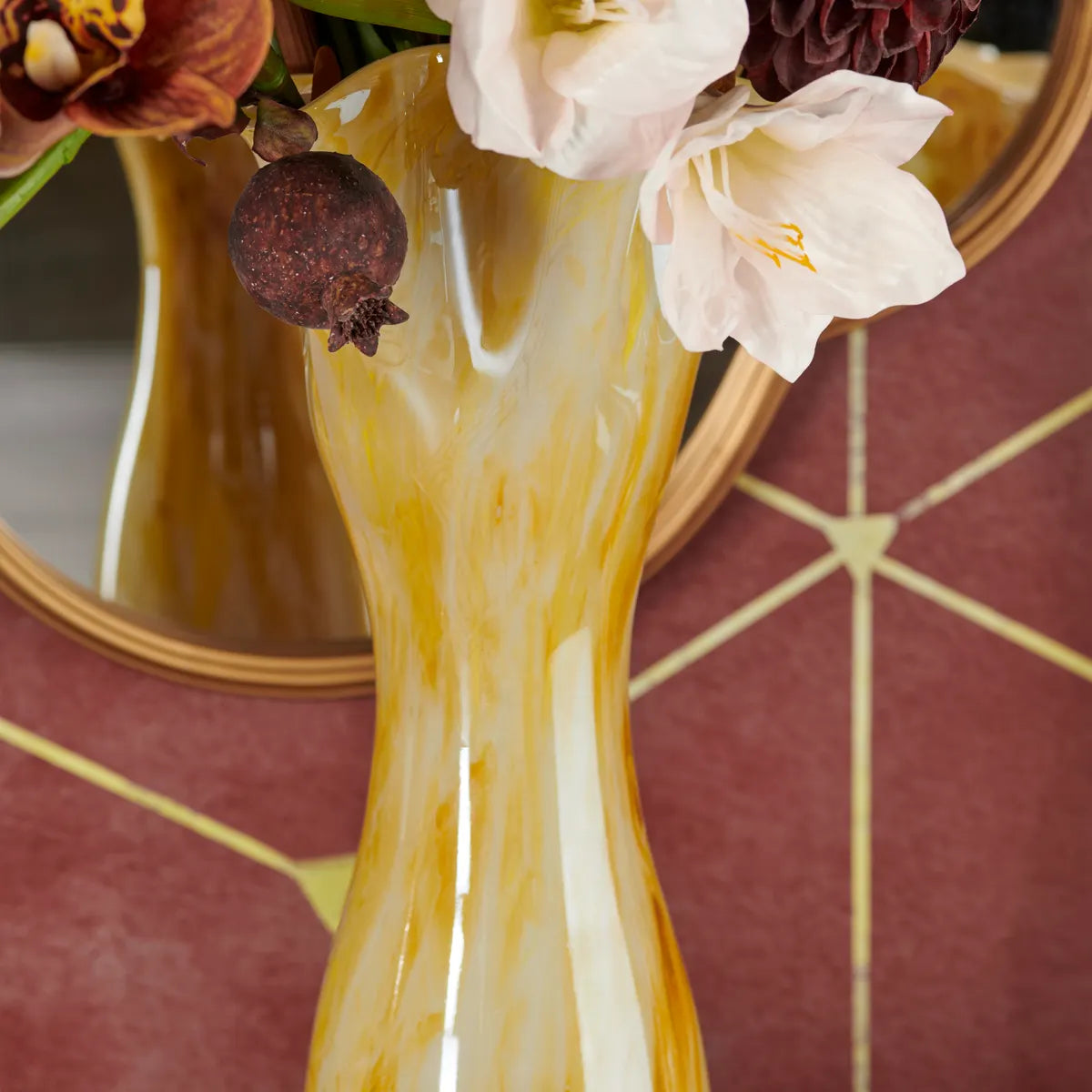 Crestview Collection Large Elijah Glass Vase - Image 3