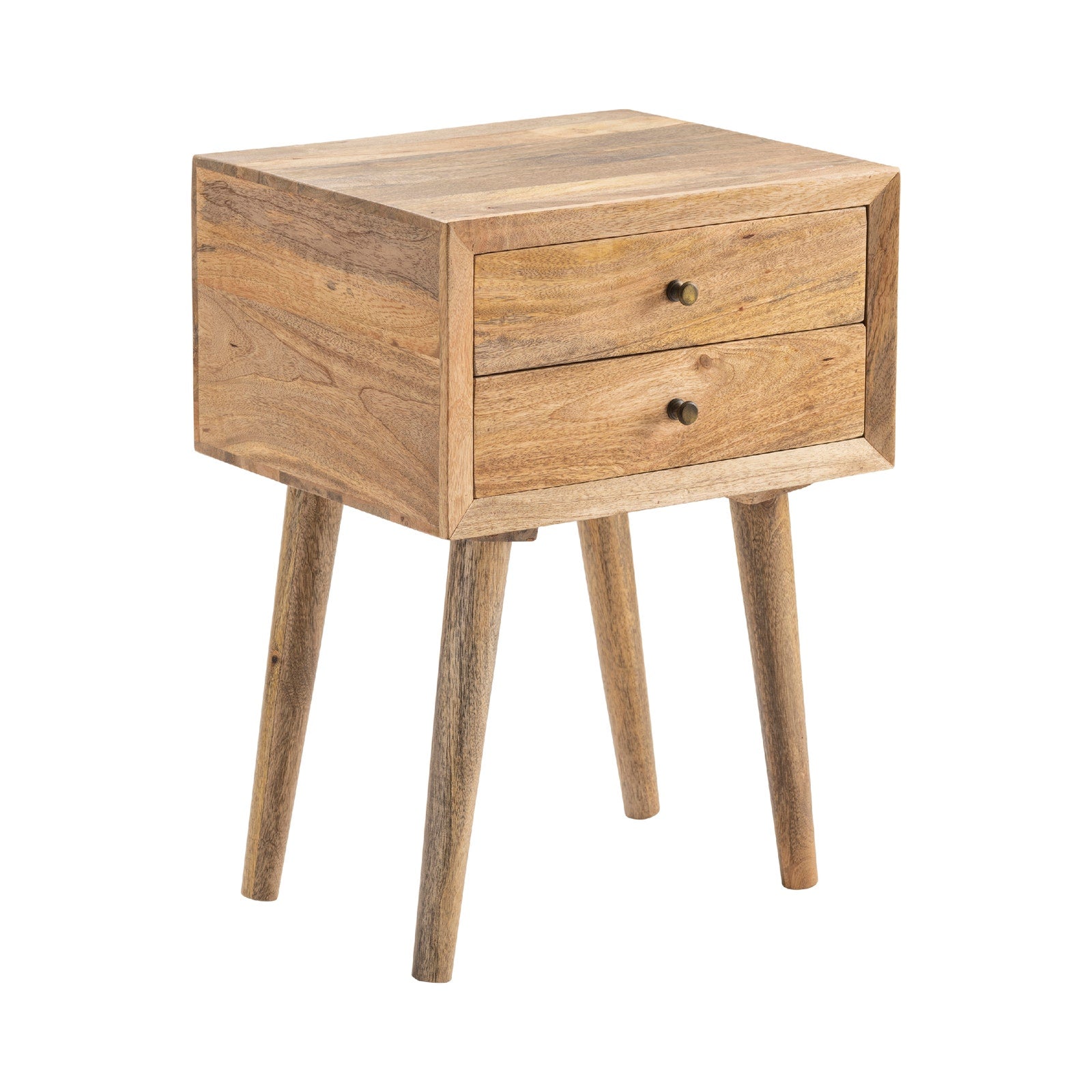 Crestview Collection Rigley Natural Wood Accent Table - Image 1