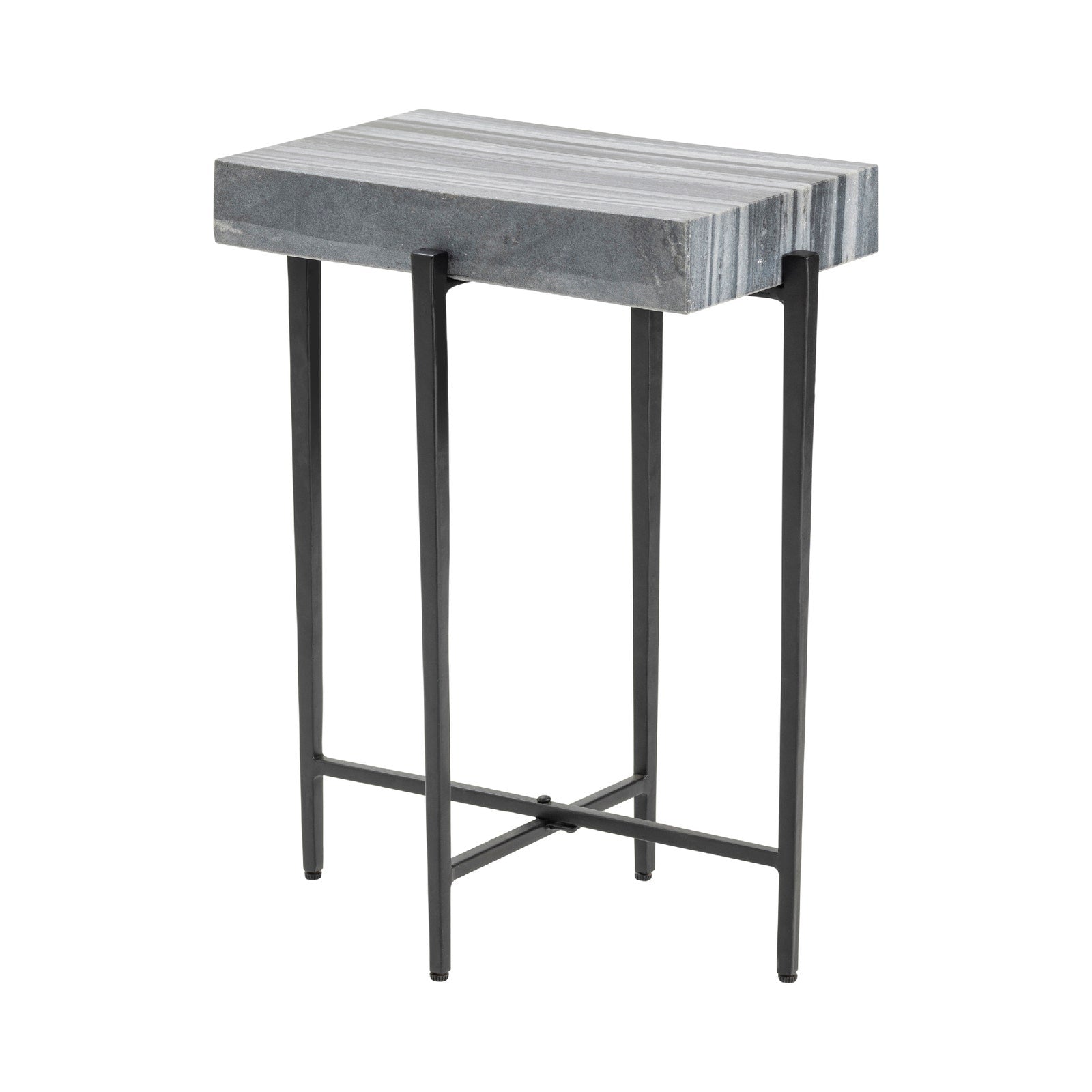 Crestview Collection Bailey Marble Accent Table - Image 1