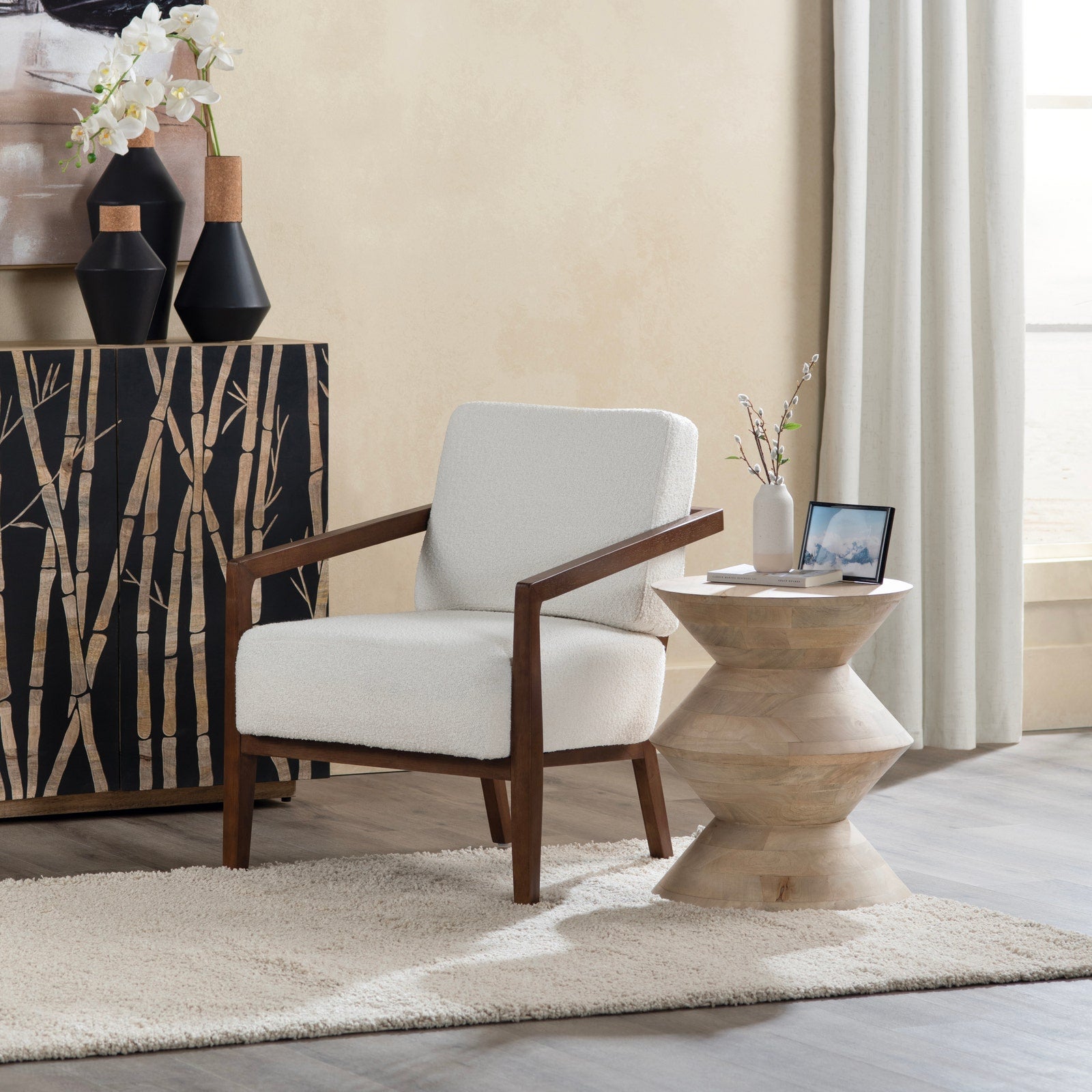 Crestview Collection Brodie Modern Accent Table