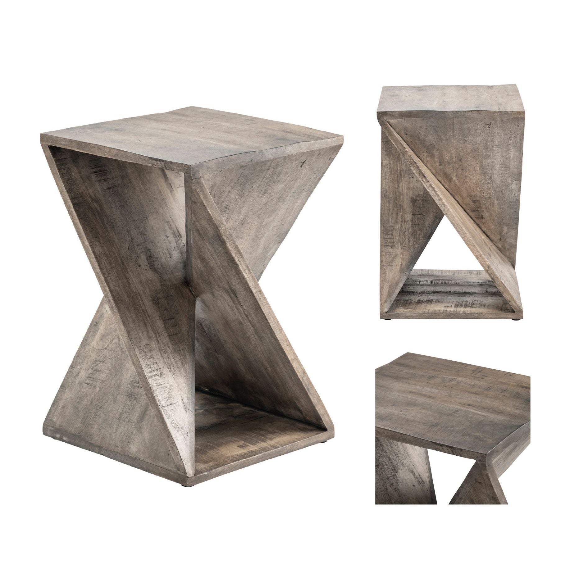 Crestview Collection Kanis Modern End Table - Image 2