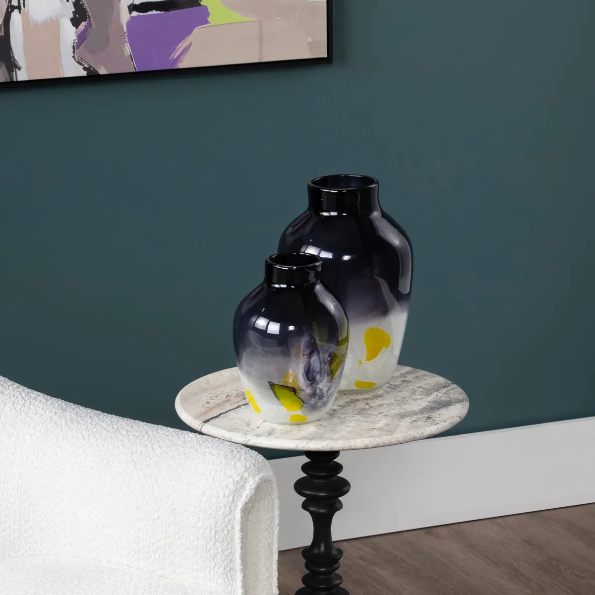 Crestview Collection Small Liesel Glass Vase