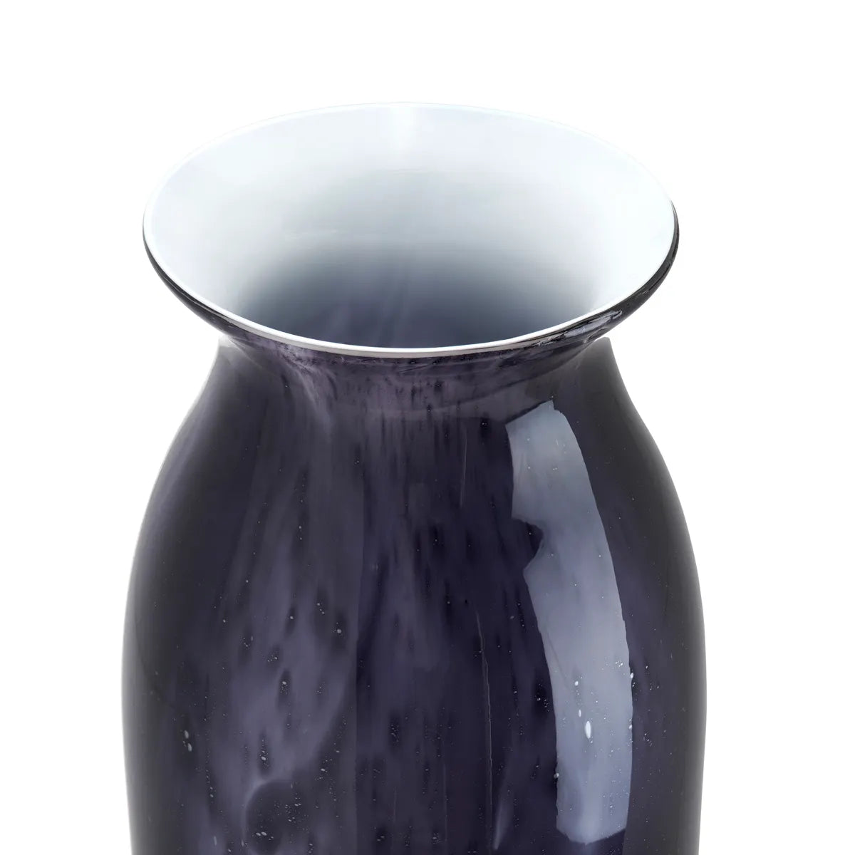 Crestview Collection Medium Roland Deep Blue Glass Vase - Image 2