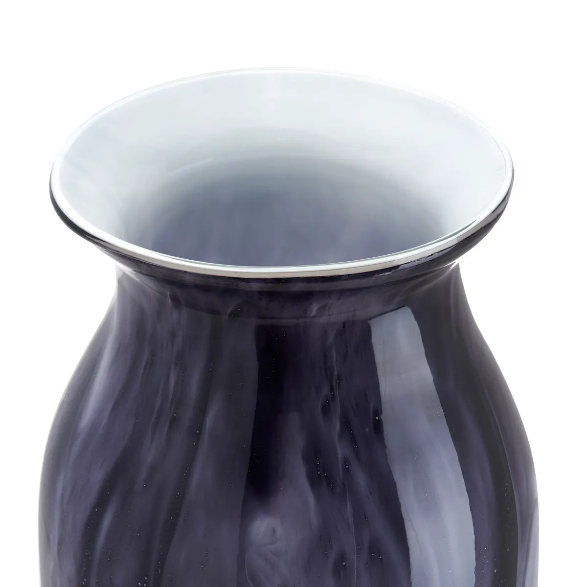 Crestview Collection Large Roland Deep Blue Glass Vase - Image 2