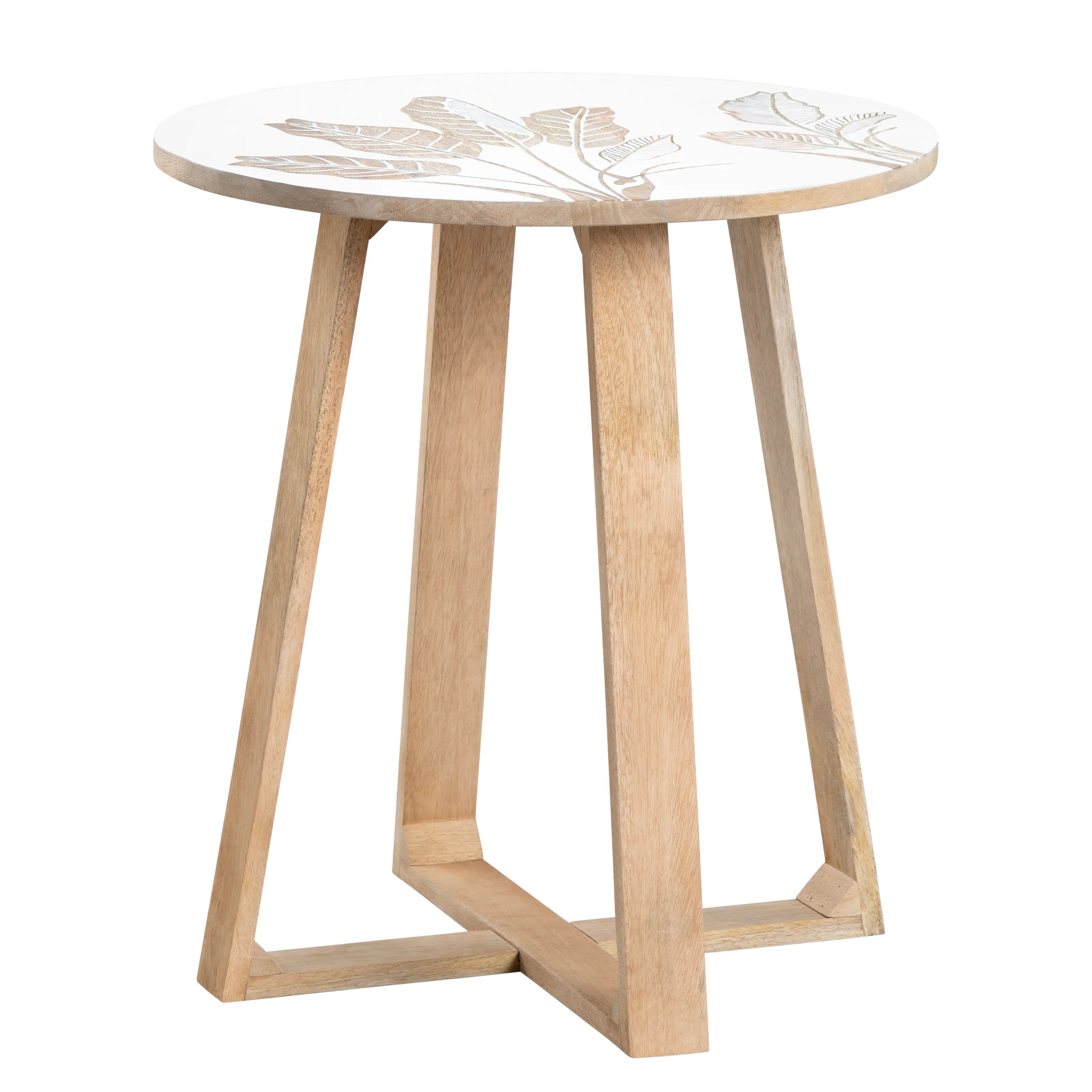 Crestview Collection Seaside Coastal Accent Table - Image 1