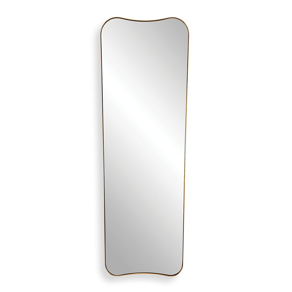 Uttermost Belvoir Rich Antique Brass Oversized Large Mirror - Image 3