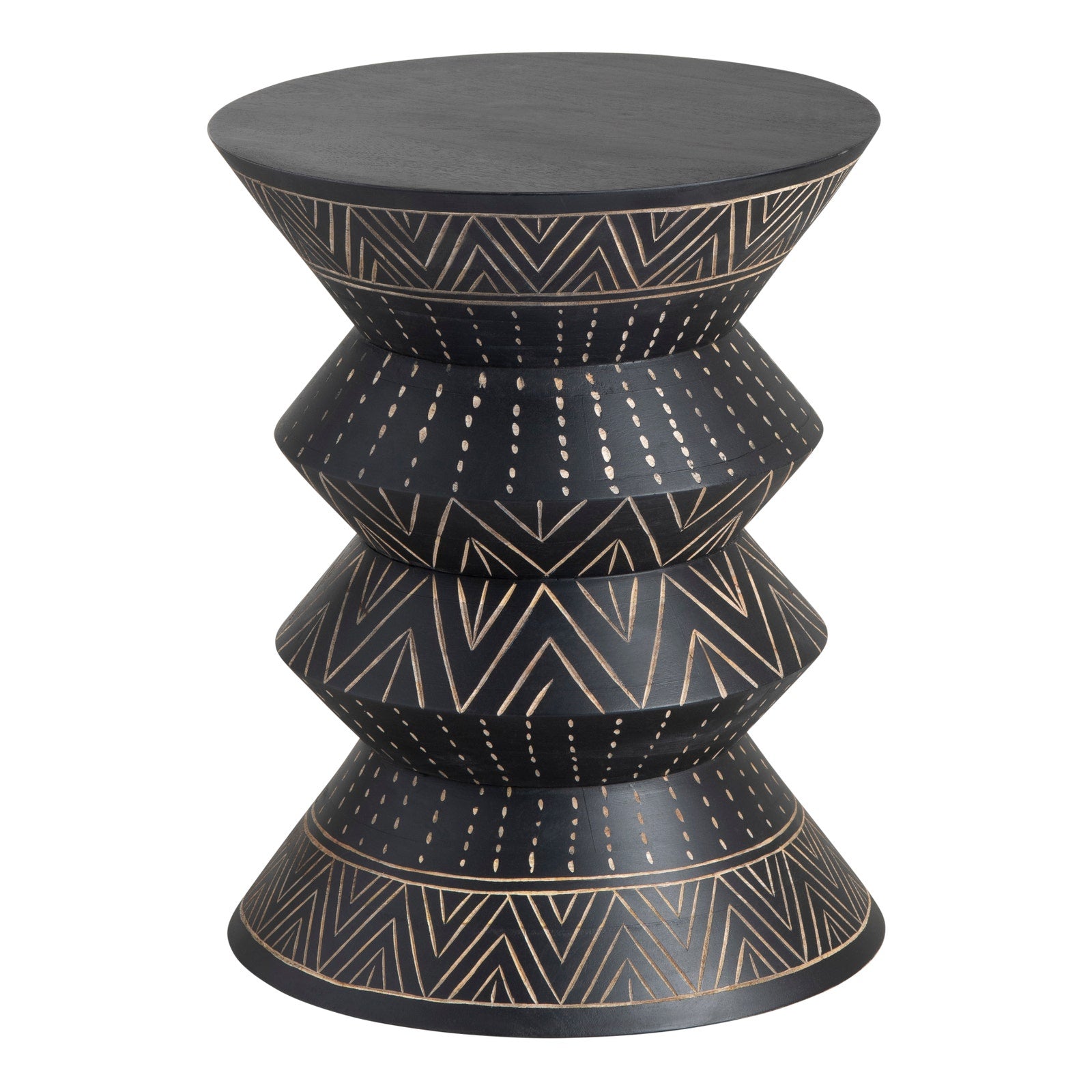 Crestview Collection Borneo Tribal Accent Table