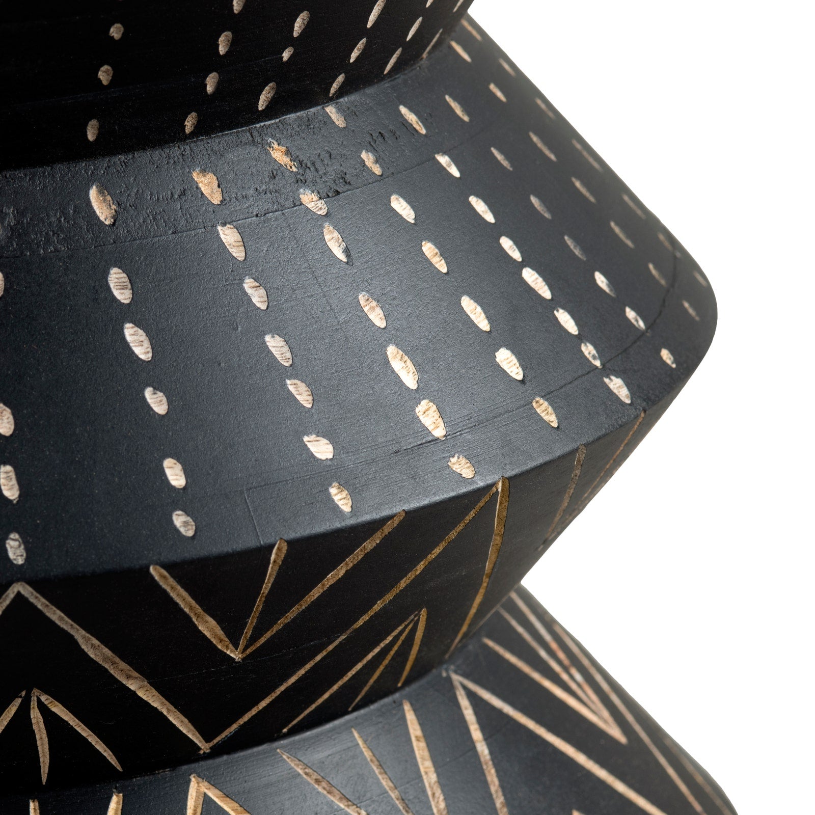 Crestview Collection Borneo Tribal Accent Table - Image 3