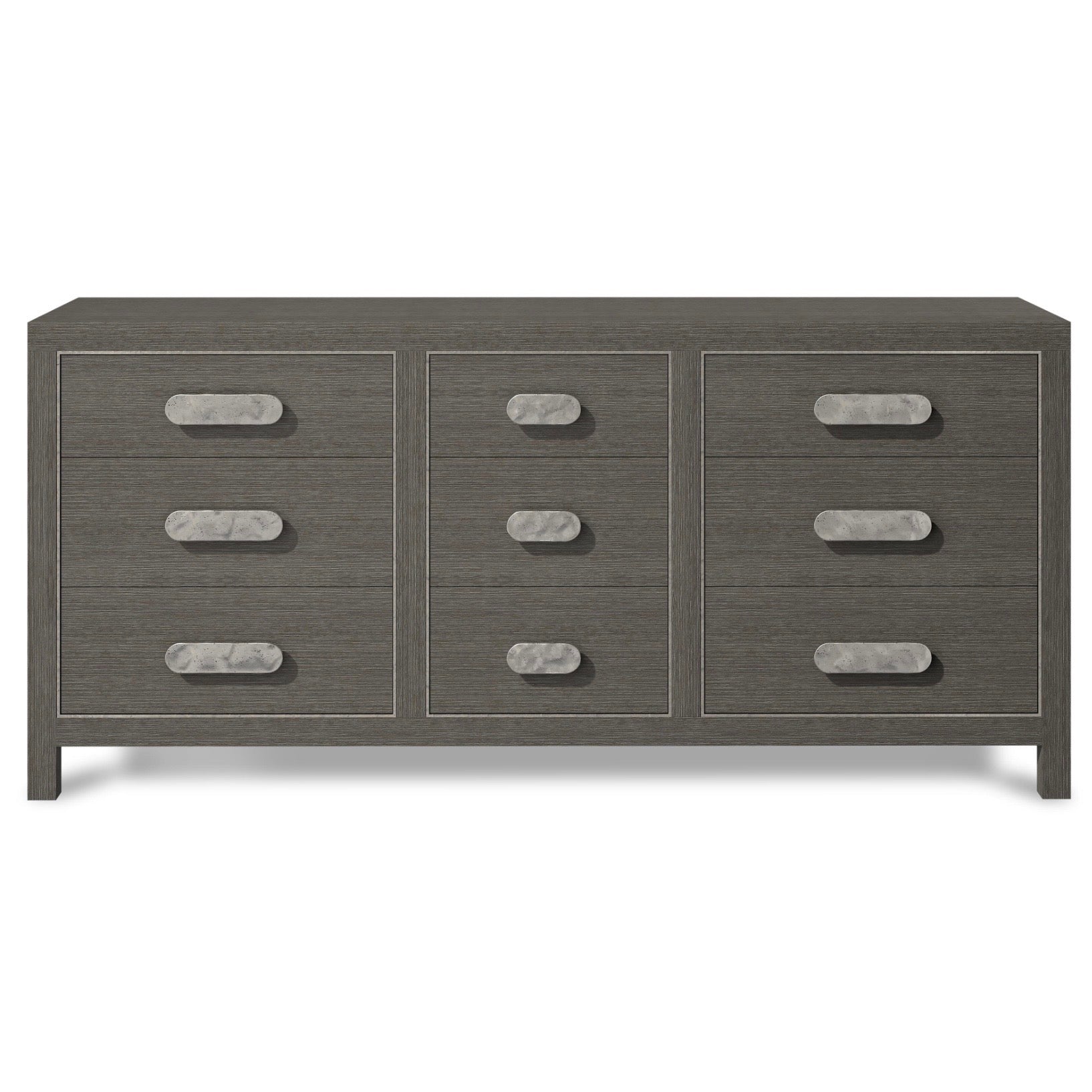 Bernhardt Prado Collection 9 Drawer Dresser ~ Porcini Finish - Image 2
