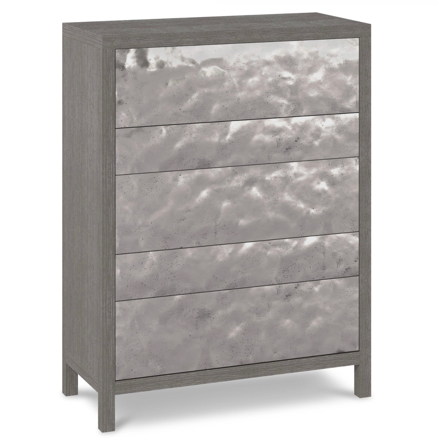 Bernhardt Prado Collection Five Drawer Tall Chest ~ Porcini Finish - Image 1