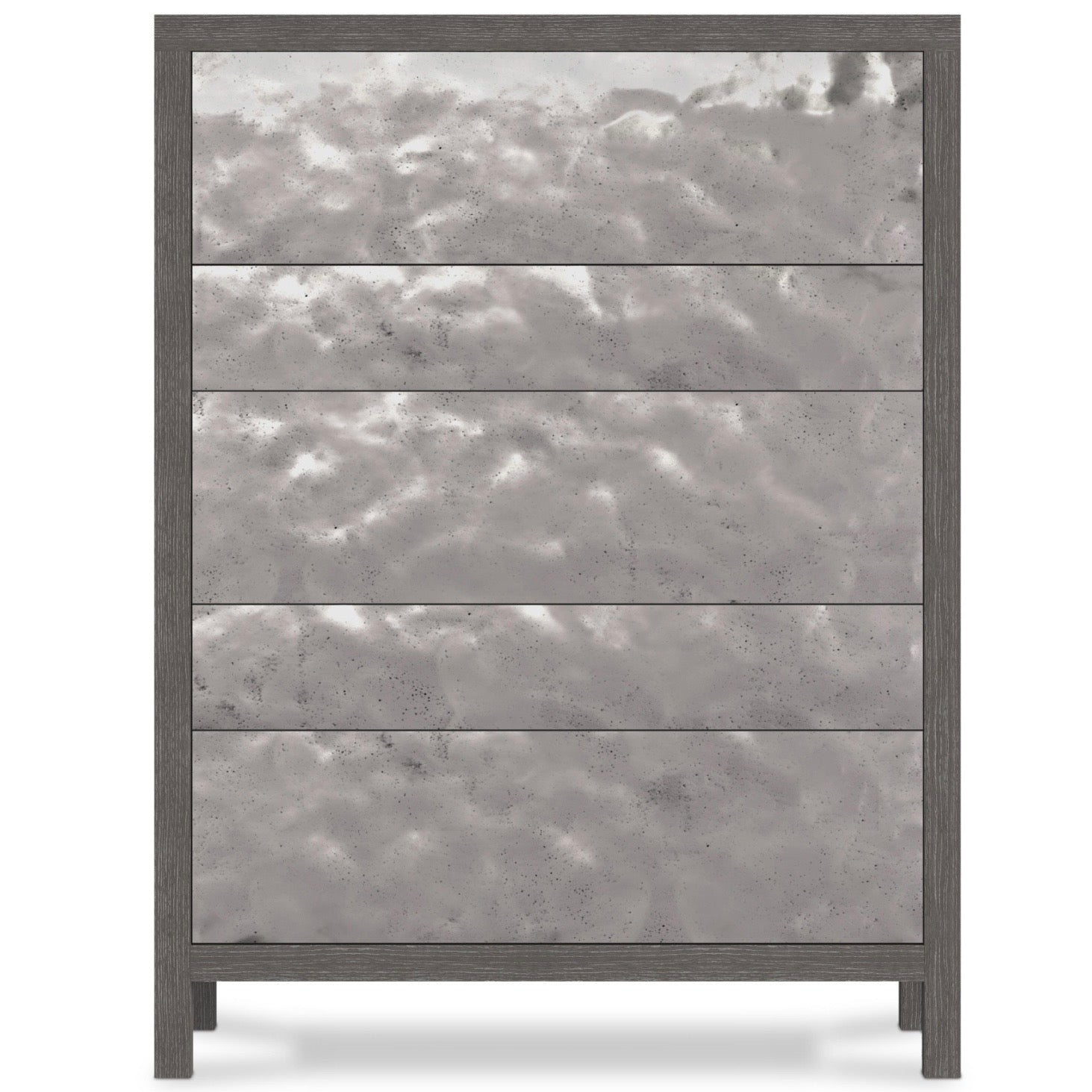 Bernhardt Prado Collection Five Drawer Tall Chest ~ Porcini Finish - Image 3
