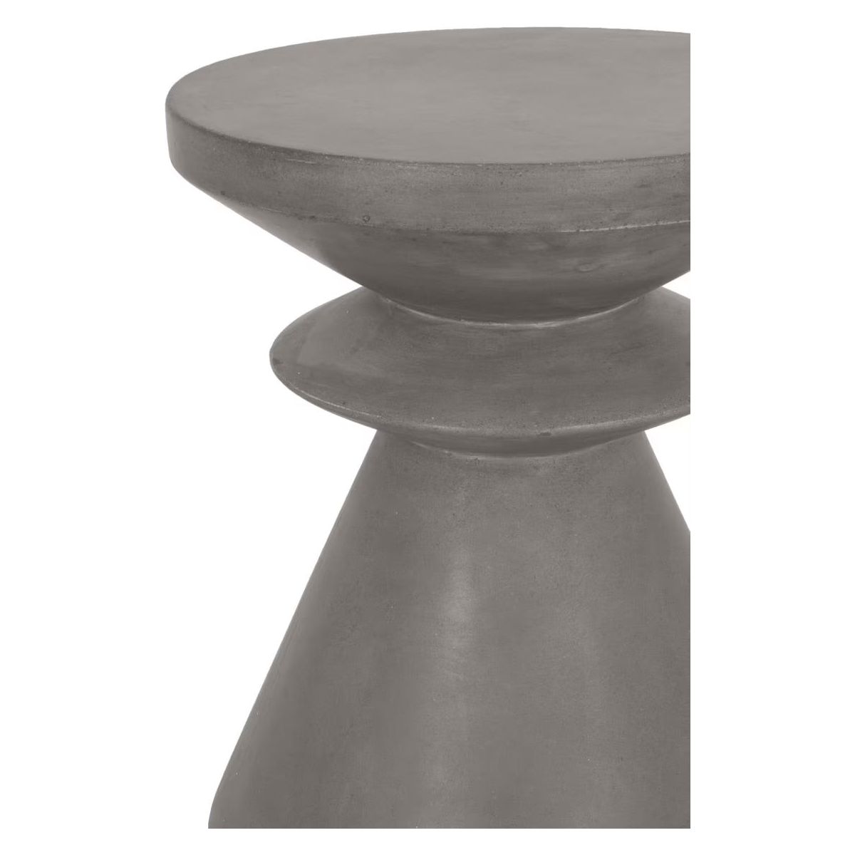 Essentials For Living Pawn Accent Table ~ Slate Gray Concrete - Image 2