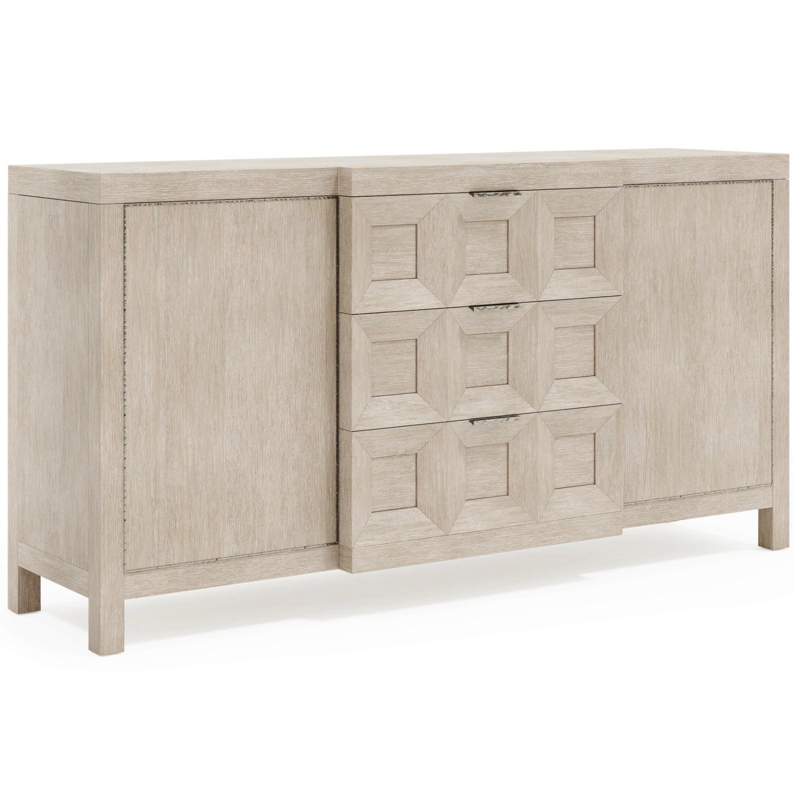 Bernhardt Prado Collection Coffered Buffet ~ Tawny Finish