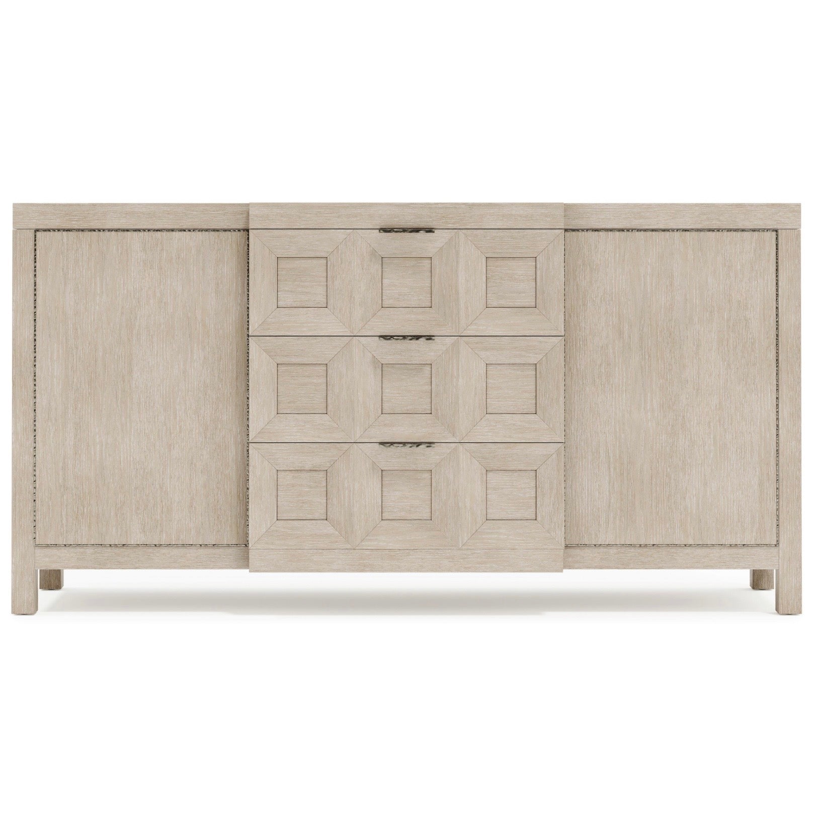 Bernhardt Prado Collection Coffered Buffet ~ Tawny Finish - Image 3