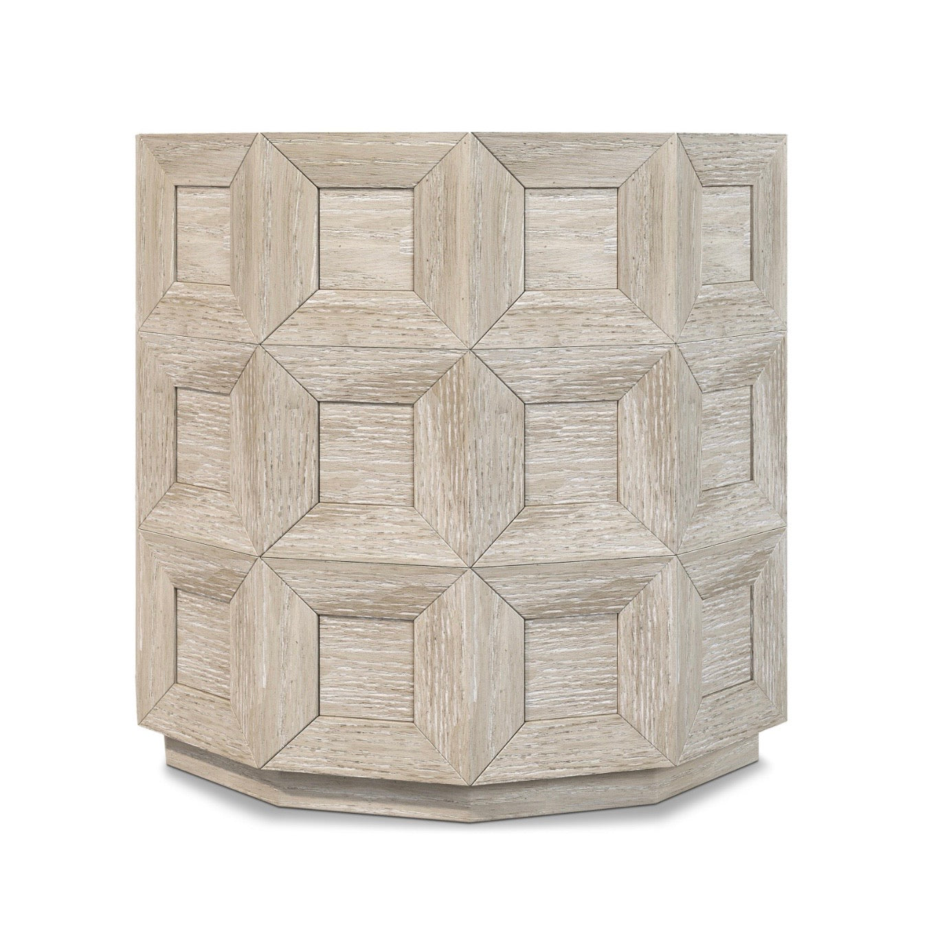 Bernhardt Prado Collection Round Side Table ~ Tawny Finish - Image 3