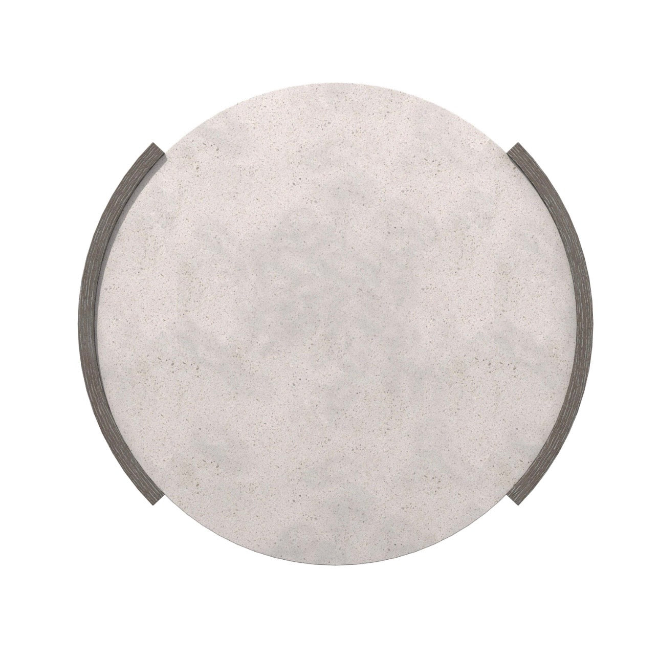 Bernhardt Prado Collection Modern Rustic Accent Table ~ Porcini Finish - Image 3