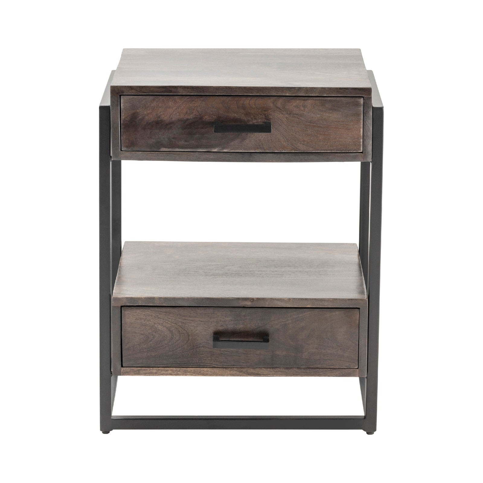 Crestview Collection Beckett 2 Drawer Side Table - Image 2